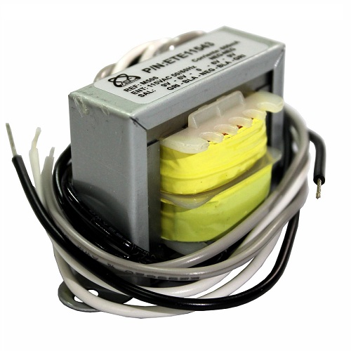 Transformador de voltaje con secundario 6VAC-0-6VAC, 9VAC-0-9VAC, 600mA