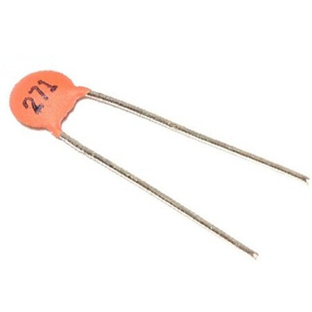 Capacitor cerámico 0.000270uF, 50V (271)