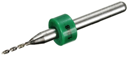 Broca 1.5mm para impreso, con base