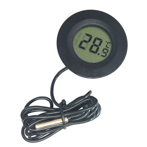 Termómetro digital redondo