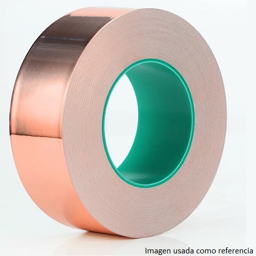 [CINTA-COBRE-5MM] Cinta de cobre 5mm x 25m