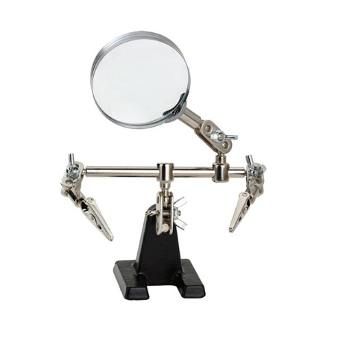 Tercera mano con lupa ZD-10D