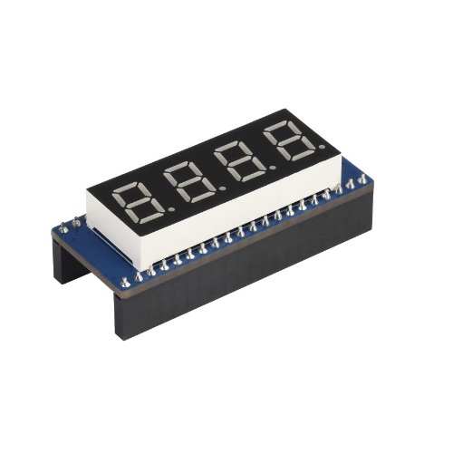 Módulo de pantalla de 4 dígitos y 8 segmentos para Raspberry Pi Pico, compatible con SPI