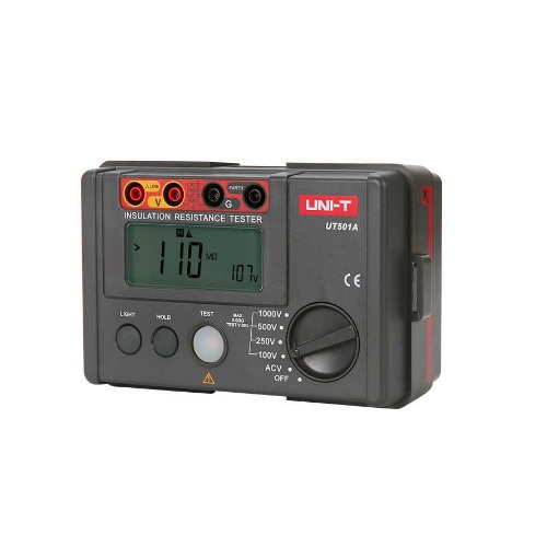 Megóhmetro medidor de resistencia de aislamiento UNIT