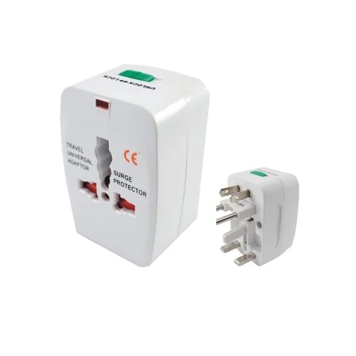 Adaptador viajero convertidor de patas europeo