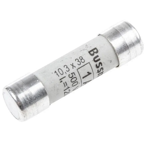 Fusible Bussman 1A 500VAC, 10x38