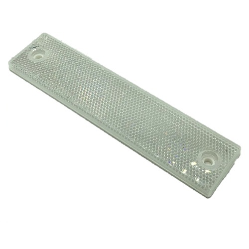 [TD-07] Placa reflectora para interruptor fotoeléctrico. Transparente 180x40mm