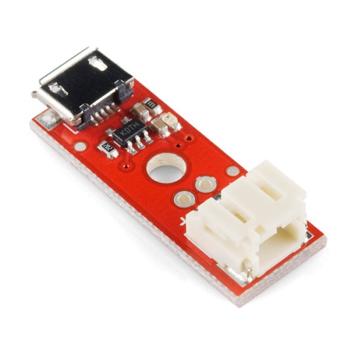 Cargador baterías Li-Po 3.3V microUSB (1c)