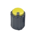 Perilla amarilla con cuerpo negro