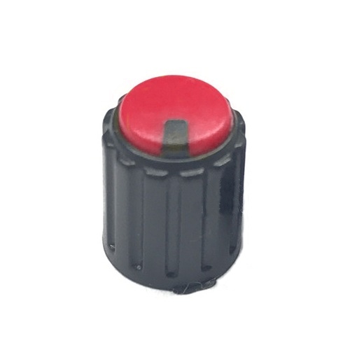 Perilla roja con cuerpo negro