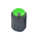 Perilla verde con cuerpo negro