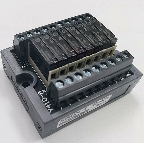 [Y410-A] Módulo relé de 8 canales. Bornera de tornillo