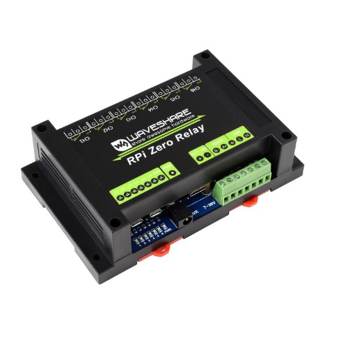 [WS-20524] Módulo de relé industrial de 6 canales para Raspberry Pi Zero