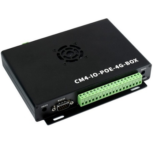 Minicomputadora IoT industrial basada en Raspberry Pi Compute Module 4 (NO incluido)