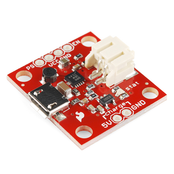 Cargador baterías Li-Po 3.3-5V microUSB (1C)