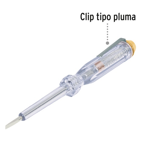 Destornillador probador de 110V 19cm-TRUPER