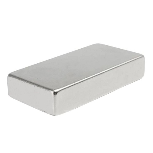 Imán de neodimio rectangular 46x21x10mm alto poder