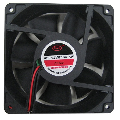 Ventilador 24V 100mA 5000RPM 40x40x10mm