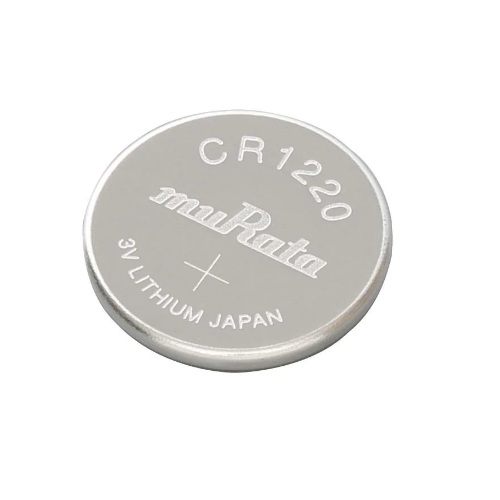 Batería de Litio 3V tipo moneda CR1220-MURATA