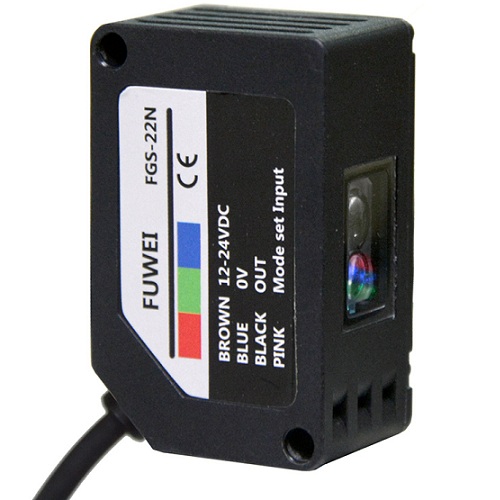 Sensor de color FGS-22N. Salida NPN