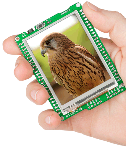 Plataforma de desarrollo multimedia PIC18FJ