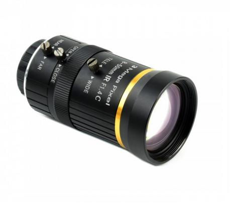 Lente Zoom Lens 8-50nm para Cámara High Quality para Raspberry Pi