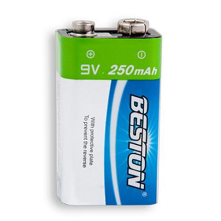 [BST-9V-250] Batería recargable 9V 250mA BESTON