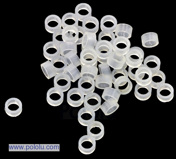 Separador de nylon 2mm (unidad)                            