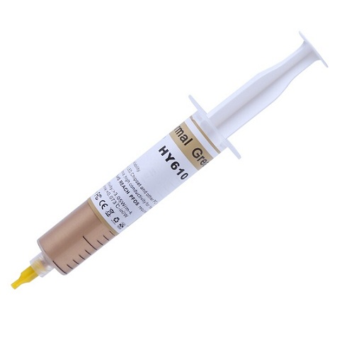 Pasta refrigerante dorada en jeringa 30g