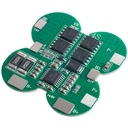 Tarjeta de protección con balanceador para 4 baterías 18650. 15A