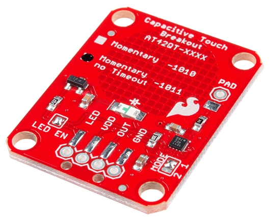 Sensor touch capacitivo - AT42QT1011