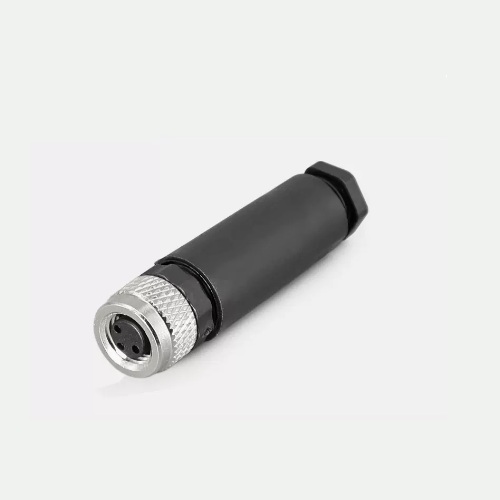 [M8-3PIN-H-A] Conector impermeable M8 hembra de 3 pines aéreo de ALTA CALIDAD