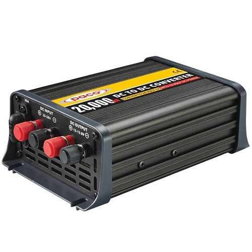 [PV-2412-20] Convertidor 24V -12V/13.8V 20A