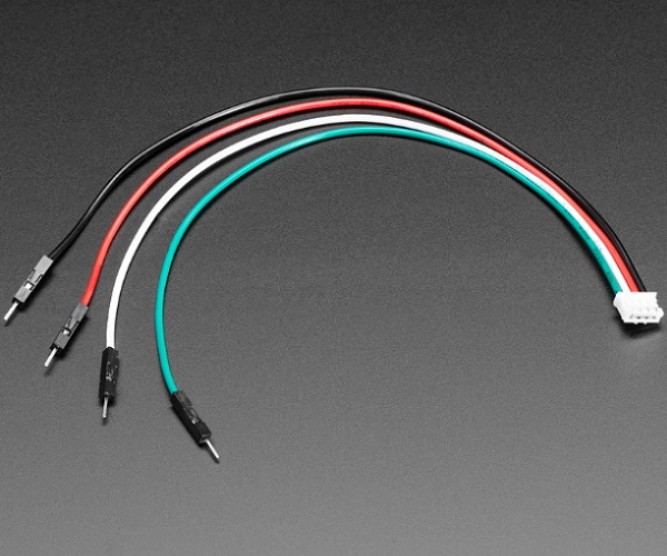 Cable JST 2mm-4 pines macho