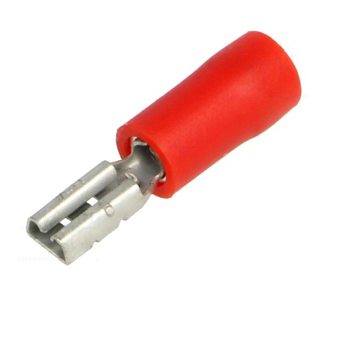 Terminal tipo FAST-ON hembra plana 1/8 22AWG-16 AWG