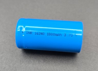 Batería litio 16340 3.7V 1000mAh