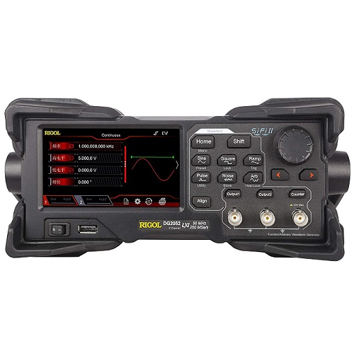 Generador de formas de onda RIGOL DG2052. 50MHz, 2 canales, 16 bits