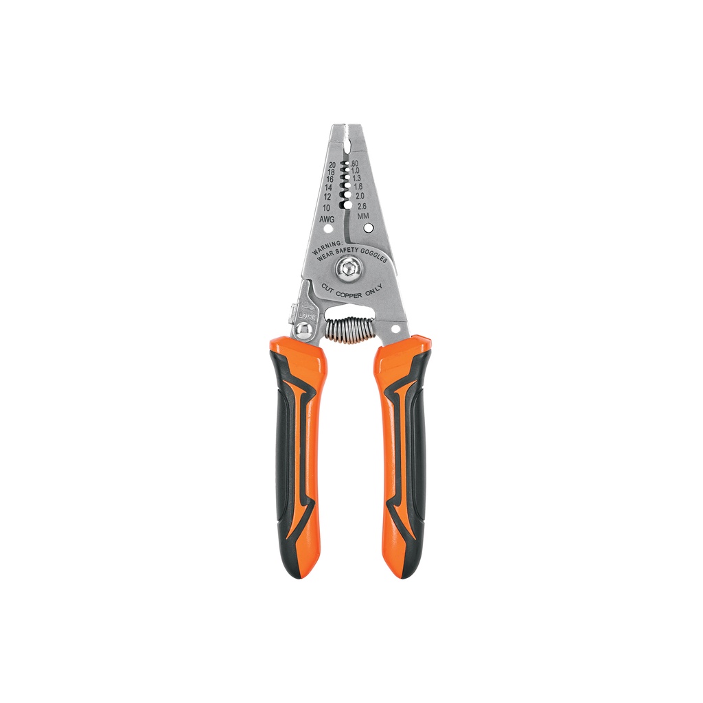 Pinza Pelacable 6" niquelado 26 a 16 AWG TRUPER