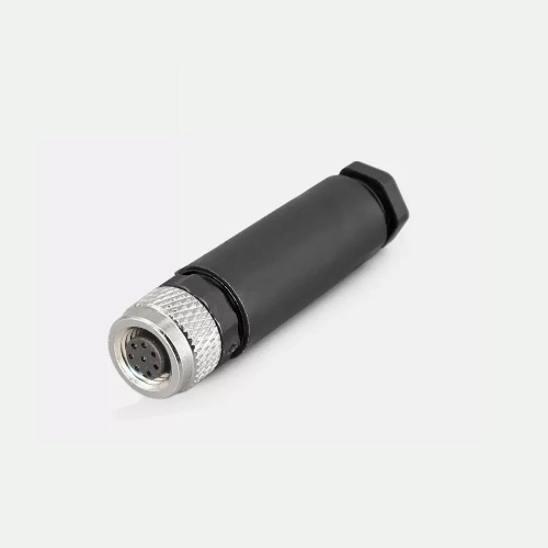 [M8-8PIN-H-A] Conector impermeable M8 hembra de 8 pines aéreo de ALTA CALIDAD