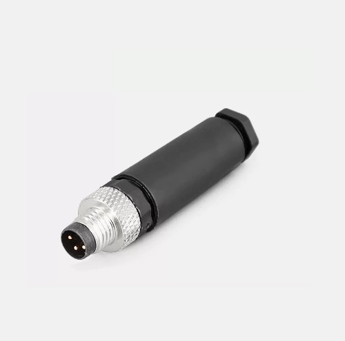 [M8-3PIN-M-A] Conector impermeable M8 macho de 3 pines aéreo de ALTA CALIDAD