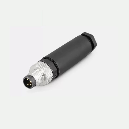 [M8-4PIN-M-A] Conector impermeable M8 macho de 4 pines aéreo de ALTA CALIDAD
