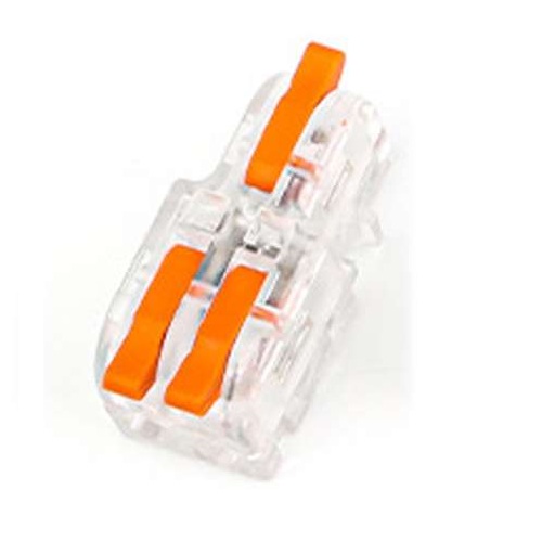 [DF-1-2-CL] Miniconector terminal con palanca DF-12. Claro