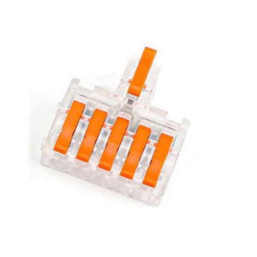 [DF-1-5-CL] Miniconector terminal con palanca DF-15. Claro