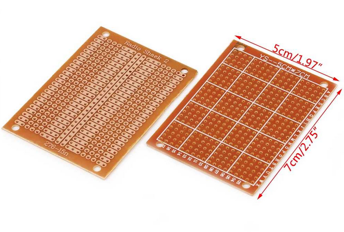 Circuito impreso universal 5x7cm
