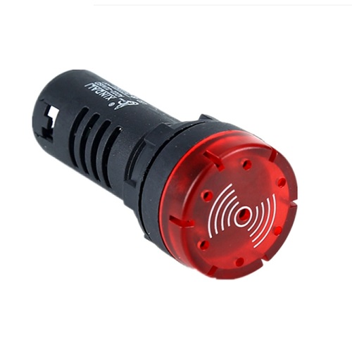 [17574] Indicador led rojo con buzzer 220VAC 22mm-EBCHQ