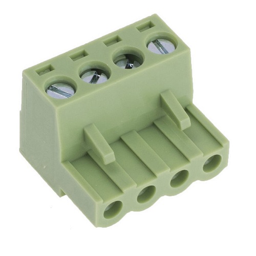 [XY2500F-B-5.08-4P] Bornera en L hembra de 5.08mm de 4 pines