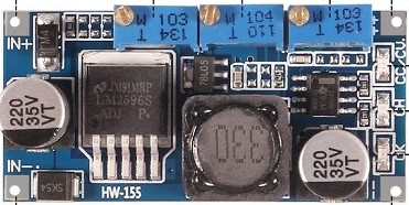 Fuente y cargador LM2596S