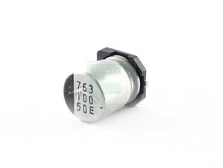 Capacitor electrolítico aluminio 100uF  50V SMD