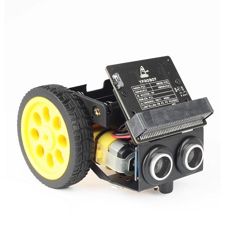 [YFROBOT-GOOBIT] Robot seguidor de línea, con sensor de ultrasonido. Para Micro:bit®
