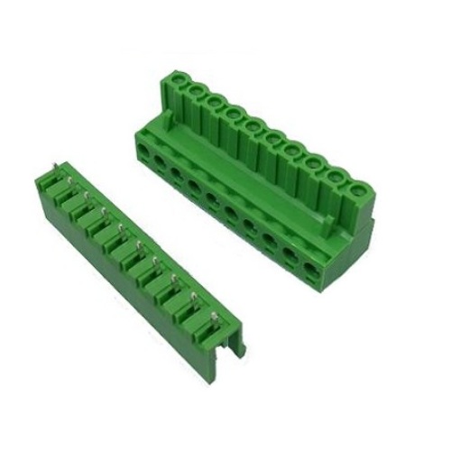 Bornera desarmable 10P recta